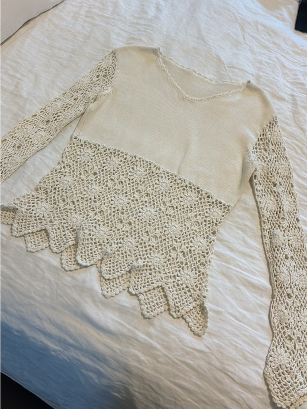 Vintage crochet top